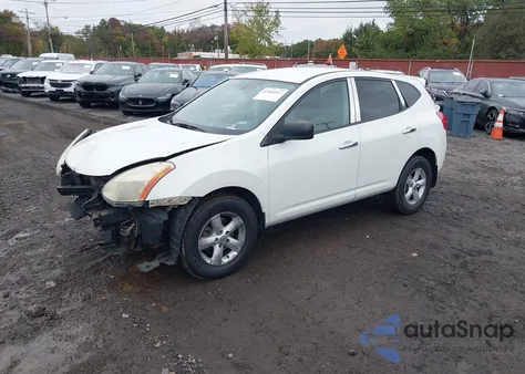2010 Nissan Rogue S из США, поврежденный, VIN JN8AS5MV2AW105871